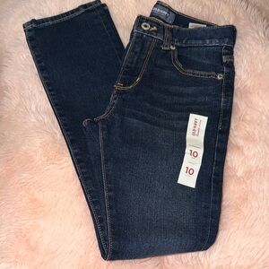 Old Navy Girls Dark Blue Skinny Jeans 10S DROIT